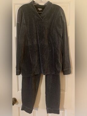 T by Talbots Lounge Set Athleisure Gray L